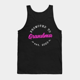 Promoted to Grandma - Mothers Day 2023 Tank Top